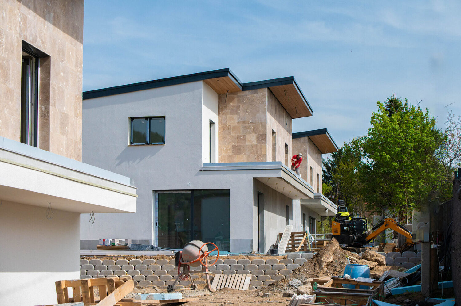 How is a house built? Follow the construction process through the Aranyvölgy Villa Park (Part 1)