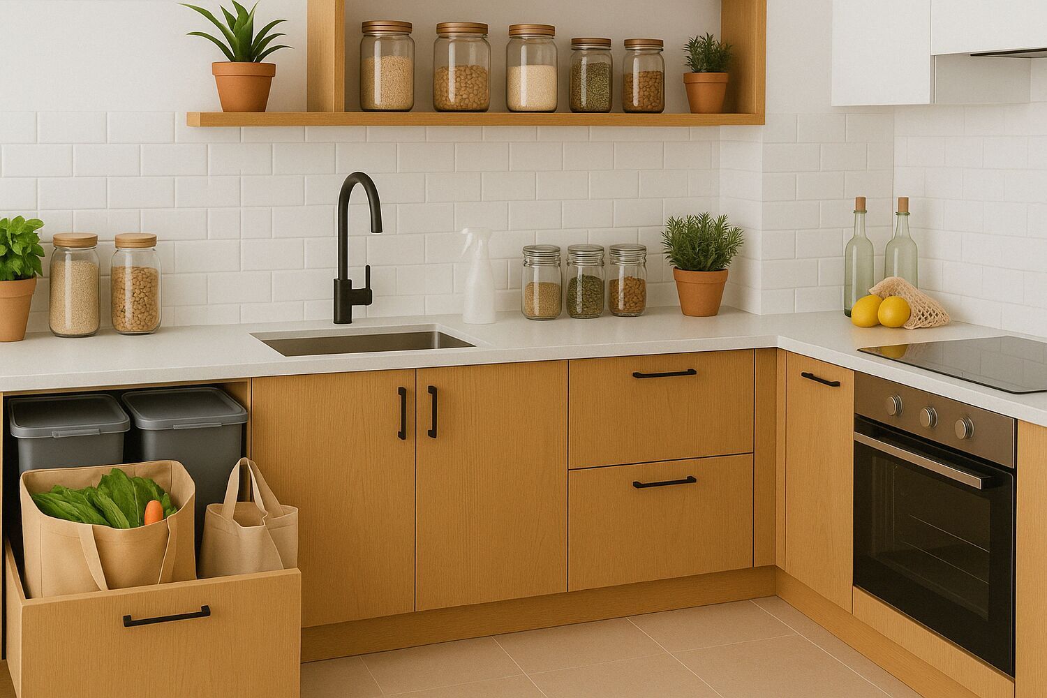 Zero-waste kitchen: design tips for a sustainable home