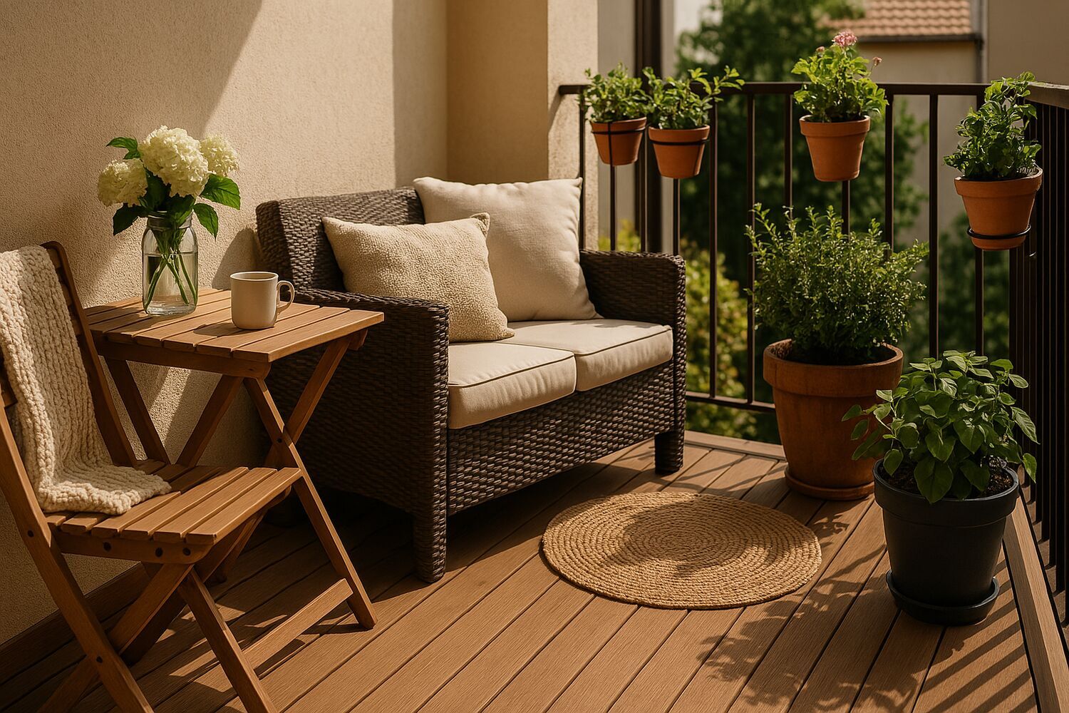 Give your balcony a new life: ideas for small and large spaces